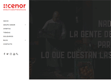 Tablet Screenshot of cenor.es
